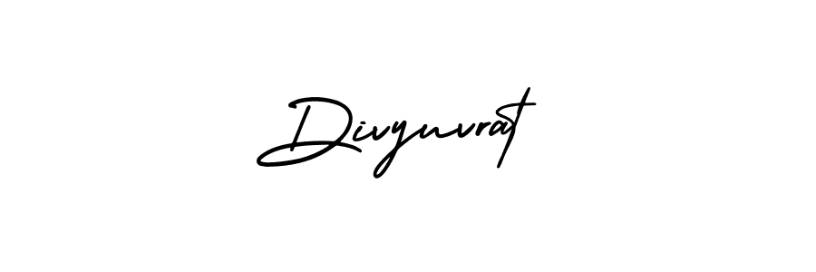 Also we have Divyuvrat name is the best signature style. Create professional handwritten signature collection using AmerikaSignatureDemo-Regular autograph style. Divyuvrat signature style 3 images and pictures png