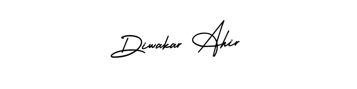 Here are the top 10 professional signature styles for the name Diwakar Ahir. These are the best autograph styles you can use for your name. Diwakar Ahir signature style 3 images and pictures png