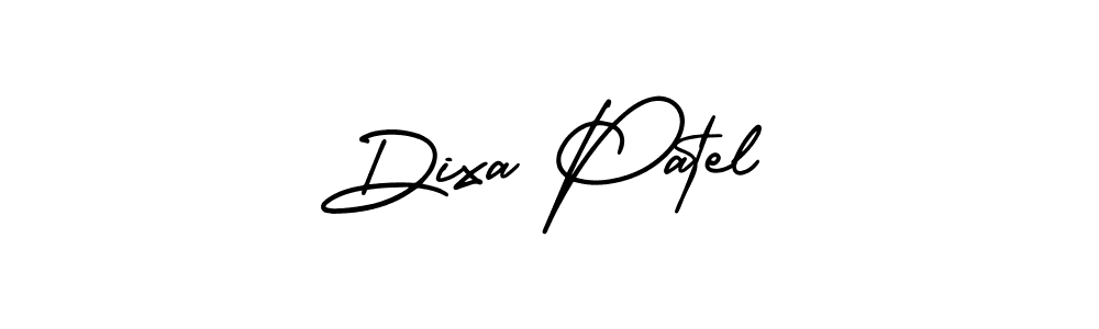 Make a beautiful signature design for name Dixa Patel. With this signature (AmerikaSignatureDemo-Regular) style, you can create a handwritten signature for free. Dixa Patel signature style 3 images and pictures png