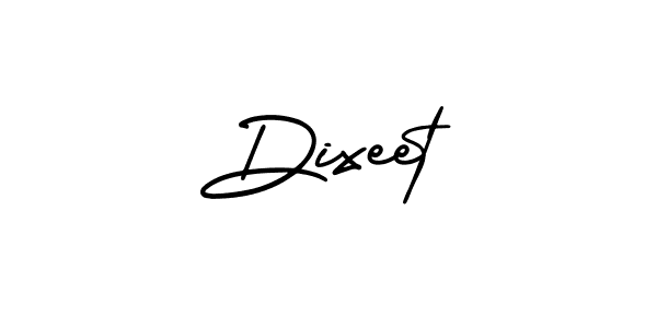 Design your own signature with our free online signature maker. With this signature software, you can create a handwritten (AmerikaSignatureDemo-Regular) signature for name Dixeet. Dixeet signature style 3 images and pictures png