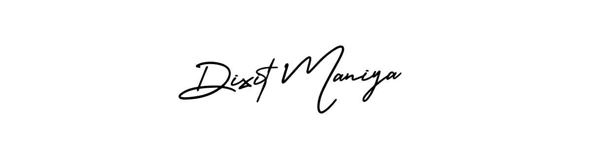 How to Draw Dixit Maniya signature style? AmerikaSignatureDemo-Regular is a latest design signature styles for name Dixit Maniya. Dixit Maniya signature style 3 images and pictures png