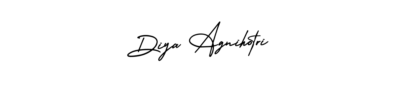 Best and Professional Signature Style for Diya Agnihotri. AmerikaSignatureDemo-Regular Best Signature Style Collection. Diya Agnihotri signature style 3 images and pictures png