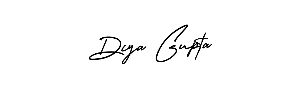 Make a beautiful signature design for name Diya Gupta. Use this online signature maker to create a handwritten signature for free. Diya Gupta signature style 3 images and pictures png