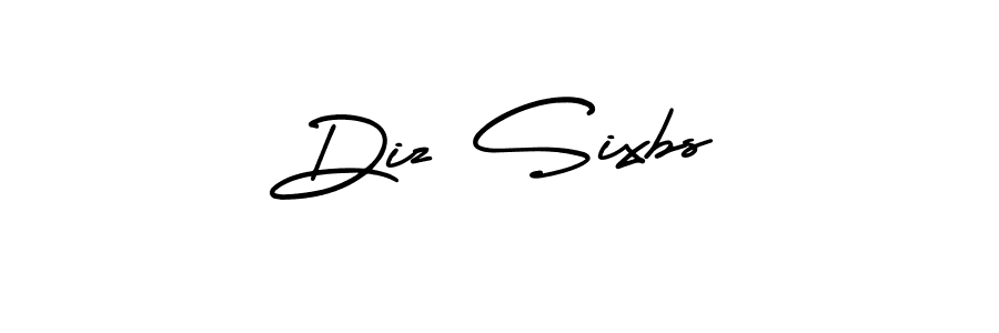 Best and Professional Signature Style for Diz Sixbs. AmerikaSignatureDemo-Regular Best Signature Style Collection. Diz Sixbs signature style 3 images and pictures png