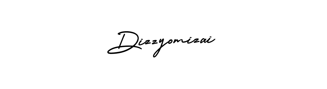 Design your own signature with our free online signature maker. With this signature software, you can create a handwritten (AmerikaSignatureDemo-Regular) signature for name Dizzyomizai. Dizzyomizai signature style 3 images and pictures png