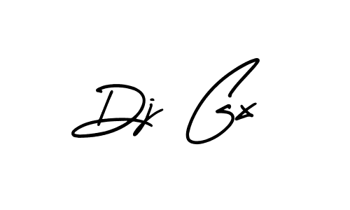 Design your own signature with our free online signature maker. With this signature software, you can create a handwritten (AmerikaSignatureDemo-Regular) signature for name Dj Gx. Dj Gx signature style 3 images and pictures png