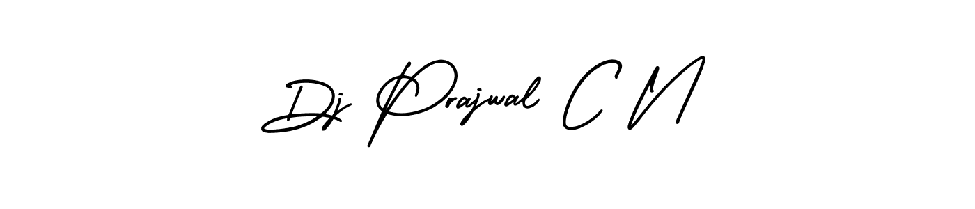 Create a beautiful signature design for name Dj Prajwal C N. With this signature (AmerikaSignatureDemo-Regular) fonts, you can make a handwritten signature for free. Dj Prajwal C N signature style 3 images and pictures png