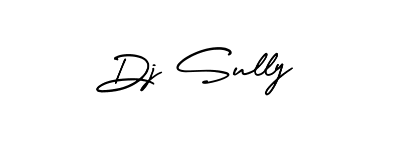 Use a signature maker to create a handwritten signature online. With this signature software, you can design (AmerikaSignatureDemo-Regular) your own signature for name Dj Sully. Dj Sully signature style 3 images and pictures png