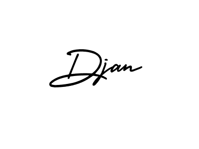 How to Draw Djan signature style? AmerikaSignatureDemo-Regular is a latest design signature styles for name Djan. Djan signature style 3 images and pictures png