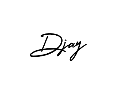 Use a signature maker to create a handwritten signature online. With this signature software, you can design (AmerikaSignatureDemo-Regular) your own signature for name Djay. Djay signature style 3 images and pictures png
