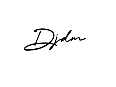 The best way (AmerikaSignatureDemo-Regular) to make a short signature is to pick only two or three words in your name. The name Djdm include a total of six letters. For converting this name. Djdm signature style 3 images and pictures png