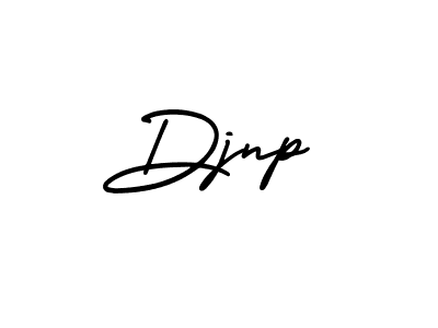 Design your own signature with our free online signature maker. With this signature software, you can create a handwritten (AmerikaSignatureDemo-Regular) signature for name Djnp. Djnp signature style 3 images and pictures png