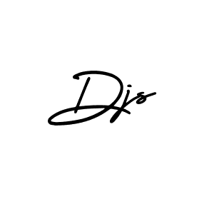 How to make Djs signature? AmerikaSignatureDemo-Regular is a professional autograph style. Create handwritten signature for Djs name. Djs signature style 3 images and pictures png