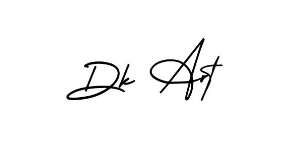 Best and Professional Signature Style for Dk Art. AmerikaSignatureDemo-Regular Best Signature Style Collection. Dk Art signature style 3 images and pictures png