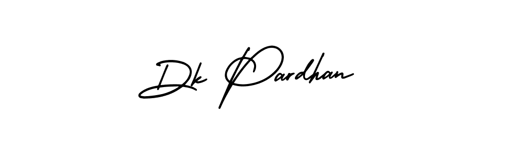 Make a beautiful signature design for name Dk Pardhan. Use this online signature maker to create a handwritten signature for free. Dk Pardhan signature style 3 images and pictures png