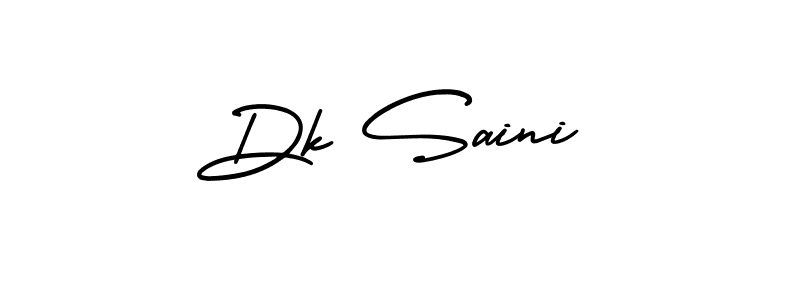 Best and Professional Signature Style for Dk Saini. AmerikaSignatureDemo-Regular Best Signature Style Collection. Dk Saini signature style 3 images and pictures png