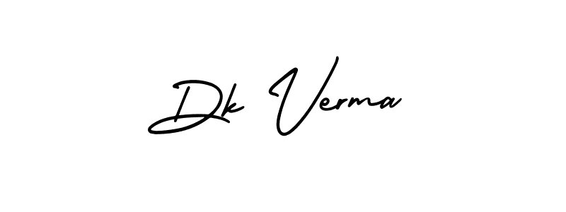 Dk Verma stylish signature style. Best Handwritten Sign (AmerikaSignatureDemo-Regular) for my name. Handwritten Signature Collection Ideas for my name Dk Verma. Dk Verma signature style 3 images and pictures png