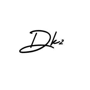 You should practise on your own different ways (AmerikaSignatureDemo-Regular) to write your name (Dk2) in signature. don't let someone else do it for you. Dk2 signature style 3 images and pictures png