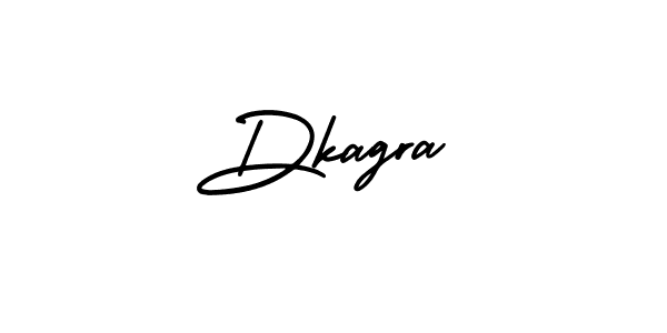 Design your own signature with our free online signature maker. With this signature software, you can create a handwritten (AmerikaSignatureDemo-Regular) signature for name Dkagra. Dkagra signature style 3 images and pictures png