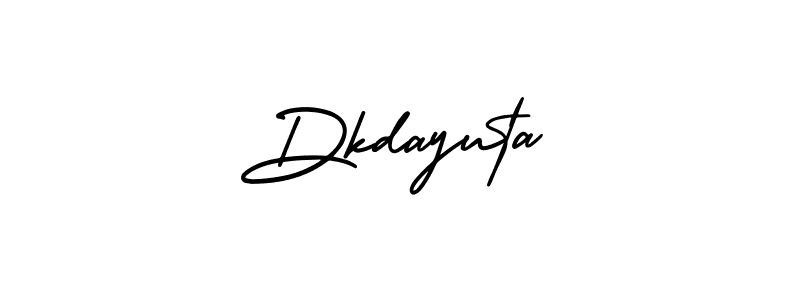 Also we have Dkdayuta name is the best signature style. Create professional handwritten signature collection using AmerikaSignatureDemo-Regular autograph style. Dkdayuta signature style 3 images and pictures png