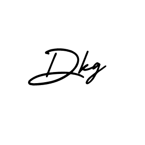 How to make Dkg name signature. Use AmerikaSignatureDemo-Regular style for creating short signs online. This is the latest handwritten sign. Dkg signature style 3 images and pictures png