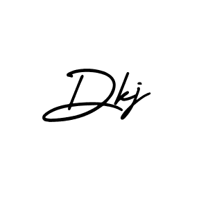 Also You can easily find your signature by using the search form. We will create Dkj name handwritten signature images for you free of cost using AmerikaSignatureDemo-Regular sign style. Dkj signature style 3 images and pictures png