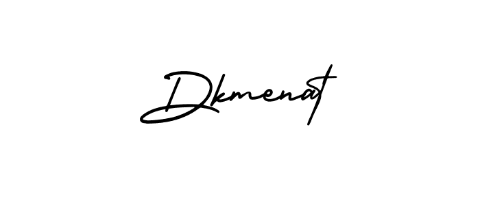 How to make Dkmenat signature? AmerikaSignatureDemo-Regular is a professional autograph style. Create handwritten signature for Dkmenat name. Dkmenat signature style 3 images and pictures png