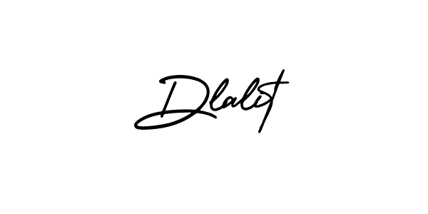 Similarly AmerikaSignatureDemo-Regular is the best handwritten signature design. Signature creator online .You can use it as an online autograph creator for name Dlalit. Dlalit signature style 3 images and pictures png
