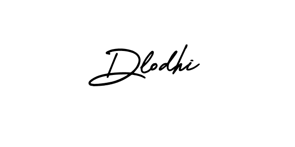 Make a beautiful signature design for name Dlodhi. With this signature (AmerikaSignatureDemo-Regular) style, you can create a handwritten signature for free. Dlodhi signature style 3 images and pictures png