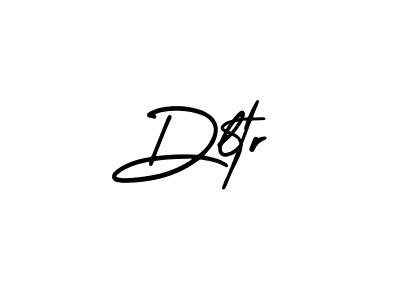 You should practise on your own different ways (AmerikaSignatureDemo-Regular) to write your name (Dltr) in signature. don't let someone else do it for you. Dltr signature style 3 images and pictures png