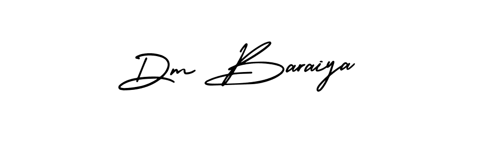 Best and Professional Signature Style for Dm Baraiya. AmerikaSignatureDemo-Regular Best Signature Style Collection. Dm Baraiya signature style 3 images and pictures png