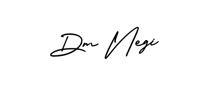 AmerikaSignatureDemo-Regular is a professional signature style that is perfect for those who want to add a touch of class to their signature. It is also a great choice for those who want to make their signature more unique. Get Dm Negi name to fancy signature for free. Dm Negi signature style 3 images and pictures png