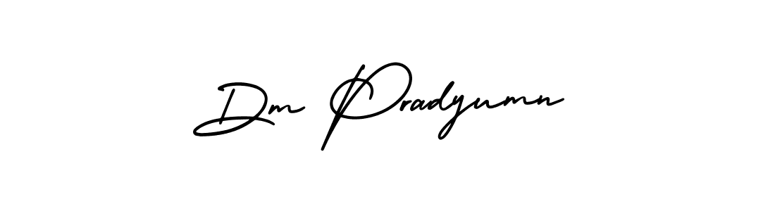 Best and Professional Signature Style for Dm Pradyumn. AmerikaSignatureDemo-Regular Best Signature Style Collection. Dm Pradyumn signature style 3 images and pictures png