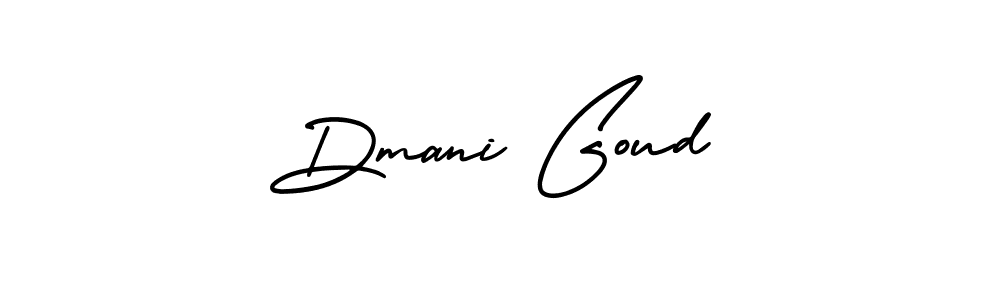 AmerikaSignatureDemo-Regular is a professional signature style that is perfect for those who want to add a touch of class to their signature. It is also a great choice for those who want to make their signature more unique. Get Dmani Goud name to fancy signature for free. Dmani Goud signature style 3 images and pictures png