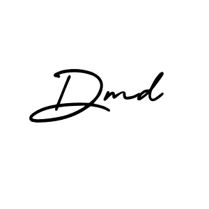 You should practise on your own different ways (AmerikaSignatureDemo-Regular) to write your name (Dmd) in signature. don't let someone else do it for you. Dmd signature style 3 images and pictures png