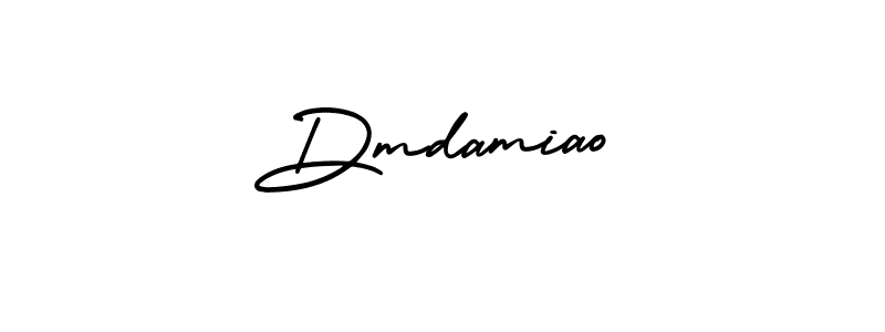 Design your own signature with our free online signature maker. With this signature software, you can create a handwritten (AmerikaSignatureDemo-Regular) signature for name Dmdamiao. Dmdamiao signature style 3 images and pictures png