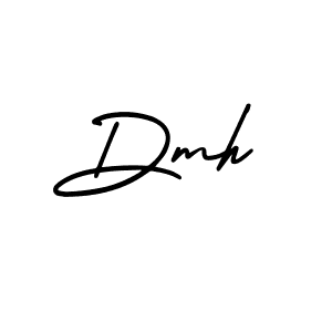 Dmh stylish signature style. Best Handwritten Sign (AmerikaSignatureDemo-Regular) for my name. Handwritten Signature Collection Ideas for my name Dmh. Dmh signature style 3 images and pictures png