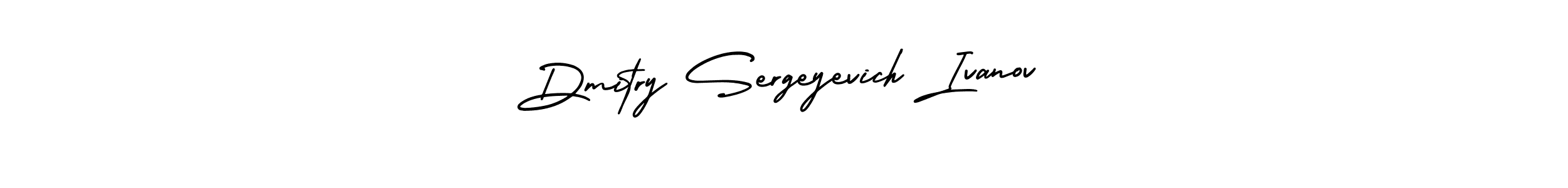 Dmitry Sergeyevich Ivanov stylish signature style. Best Handwritten Sign (AmerikaSignatureDemo-Regular) for my name. Handwritten Signature Collection Ideas for my name Dmitry Sergeyevich Ivanov. Dmitry Sergeyevich Ivanov signature style 3 images and pictures png