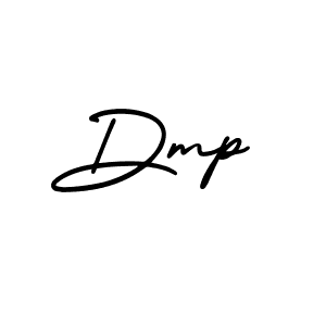 How to make Dmp name signature. Use AmerikaSignatureDemo-Regular style for creating short signs online. This is the latest handwritten sign. Dmp signature style 3 images and pictures png