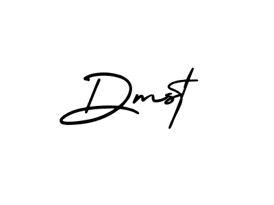 Create a beautiful signature design for name Dmst. With this signature (AmerikaSignatureDemo-Regular) fonts, you can make a handwritten signature for free. Dmst signature style 3 images and pictures png