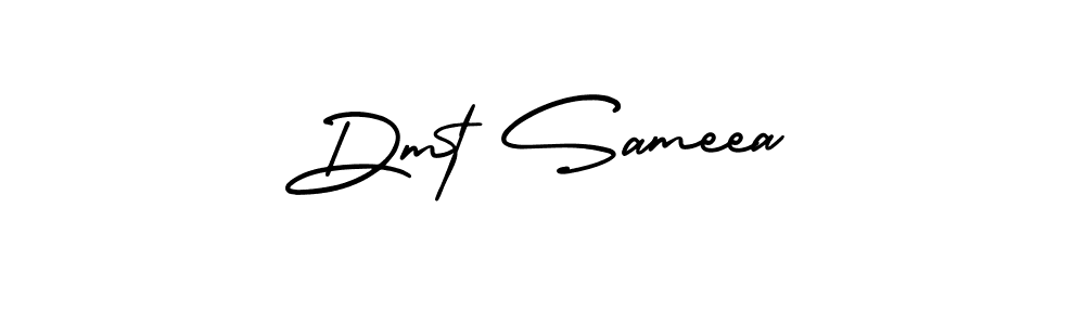 Also we have Dmt Sameea name is the best signature style. Create professional handwritten signature collection using AmerikaSignatureDemo-Regular autograph style. Dmt Sameea signature style 3 images and pictures png