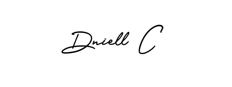 Similarly AmerikaSignatureDemo-Regular is the best handwritten signature design. Signature creator online .You can use it as an online autograph creator for name Dniell C. Dniell C signature style 3 images and pictures png