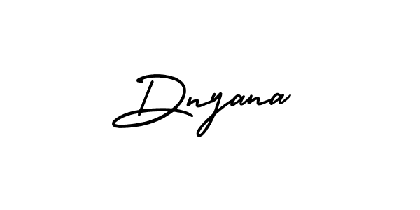 Make a beautiful signature design for name Dnyana. Use this online signature maker to create a handwritten signature for free. Dnyana signature style 3 images and pictures png