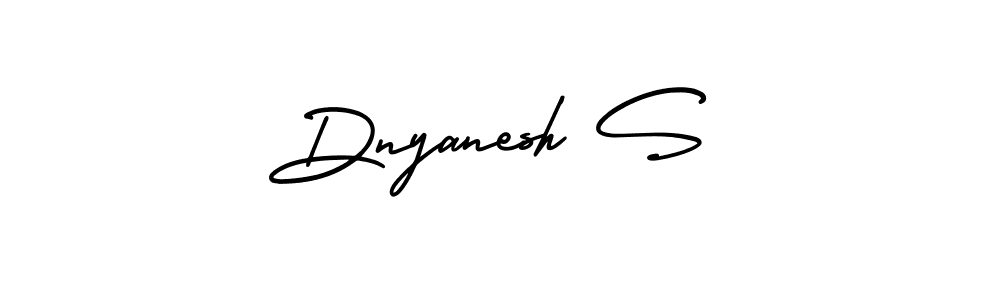 Best and Professional Signature Style for Dnyanesh S. AmerikaSignatureDemo-Regular Best Signature Style Collection. Dnyanesh S signature style 3 images and pictures png