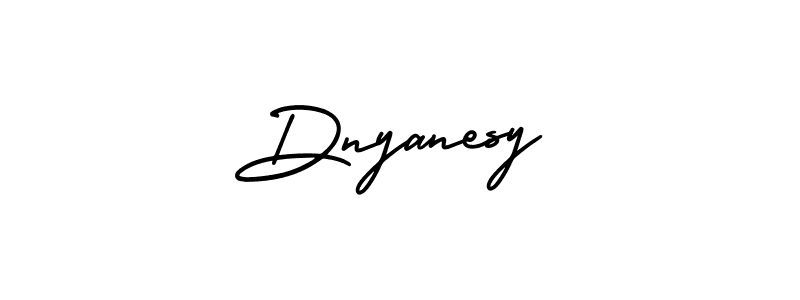 Design your own signature with our free online signature maker. With this signature software, you can create a handwritten (AmerikaSignatureDemo-Regular) signature for name Dnyanesy. Dnyanesy signature style 3 images and pictures png