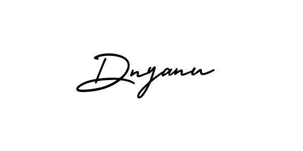 Use a signature maker to create a handwritten signature online. With this signature software, you can design (AmerikaSignatureDemo-Regular) your own signature for name Dnyanu. Dnyanu signature style 3 images and pictures png