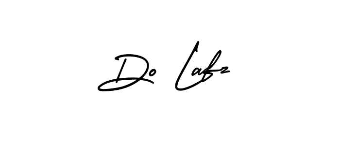 Make a beautiful signature design for name Do Lafz. With this signature (AmerikaSignatureDemo-Regular) style, you can create a handwritten signature for free. Do Lafz signature style 3 images and pictures png