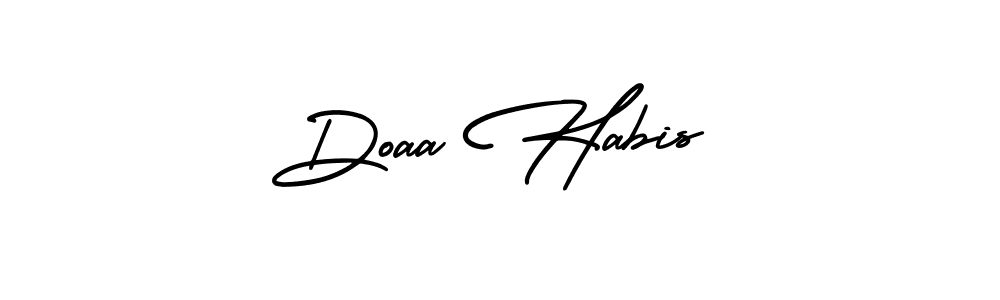 Best and Professional Signature Style for Doaa Habis. AmerikaSignatureDemo-Regular Best Signature Style Collection. Doaa Habis signature style 3 images and pictures png