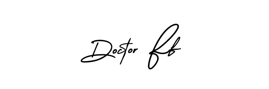 This is the best signature style for the Doctor Ff name. Also you like these signature font (AmerikaSignatureDemo-Regular). Mix name signature. Doctor Ff signature style 3 images and pictures png