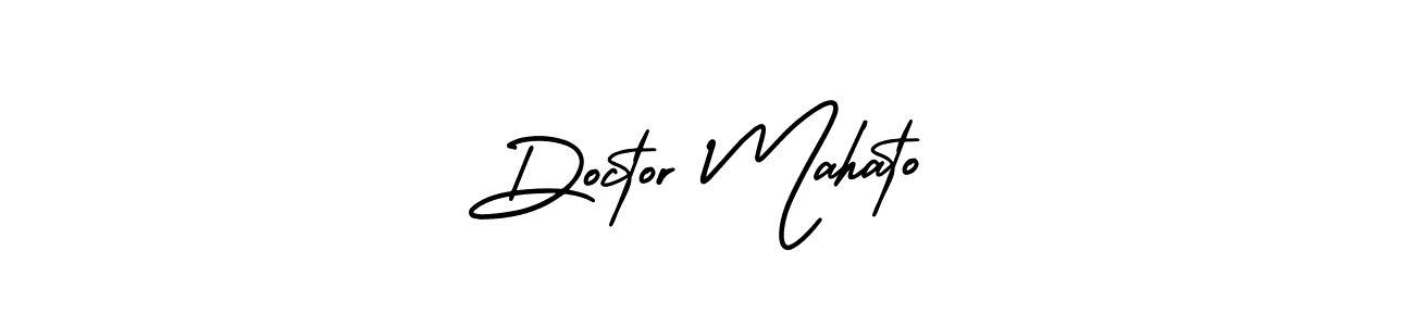 How to make Doctor Mahato signature? AmerikaSignatureDemo-Regular is a professional autograph style. Create handwritten signature for Doctor Mahato name. Doctor Mahato signature style 3 images and pictures png